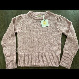 Marie Oliver Chamille Puff Sweater - Pink